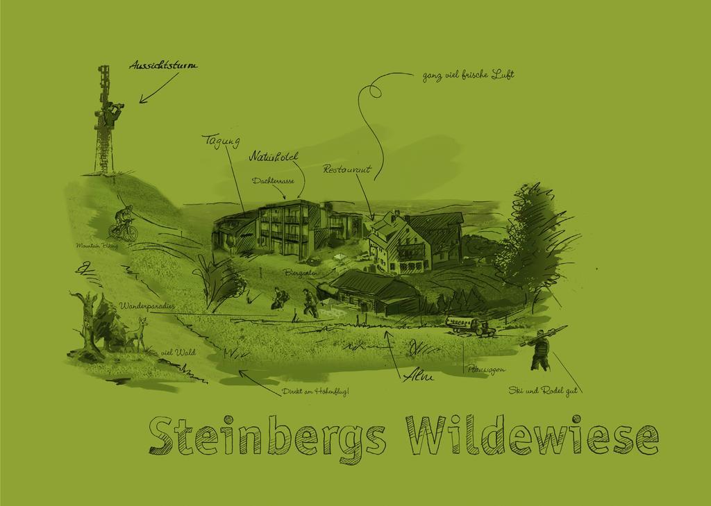 斯坦伯格瓦尔德怀塞自然酒店 Wildewiese 外观 照片